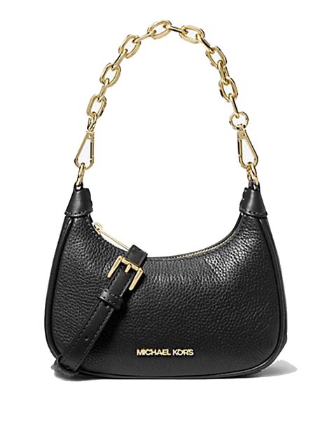 michael kors cora mini pebbled leather shoulder bag|Michael Kors kensington shoulder bag.